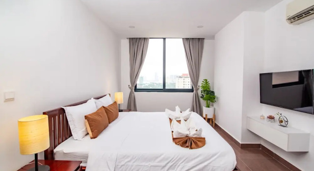 Номер Deluxe с 2 комнатами с видом на реку MekongView 6 CondoTel