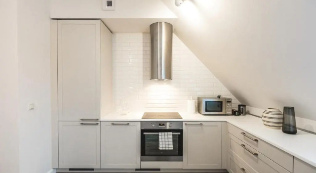 Апартаменты Superior с 2 комнатами с балконом Отель Riga Lux Apartments - Skolas