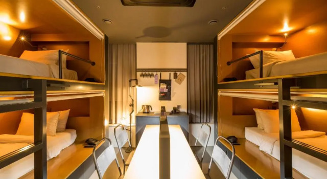 Четырёхместный номер Hotel Cappuccino