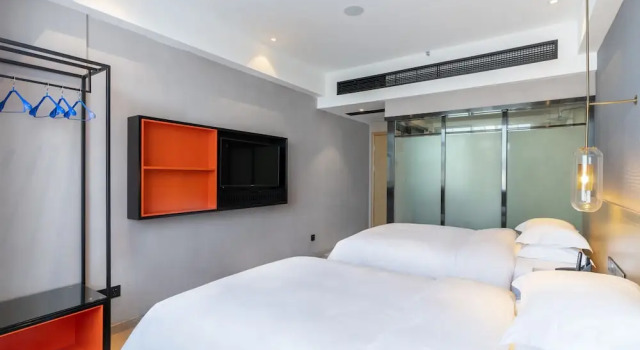 Двухместный номер Deluxe yì wū shì bó yì měi jū hotel