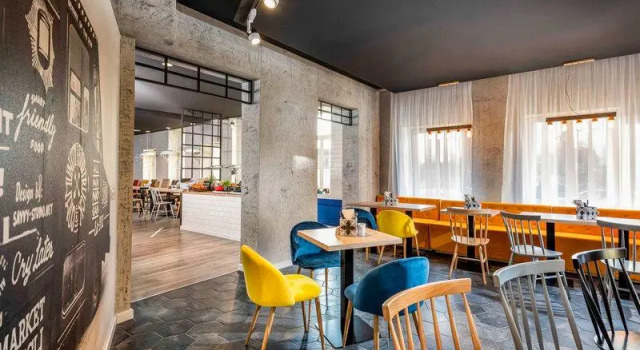 Кровать в общем номере ibis Styles Dresden Neustadt