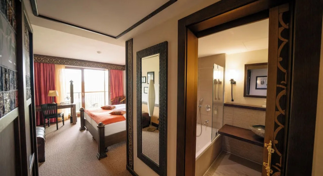 Двухместный номер Deluxe с балконом Park-Hotel Hagenbeck