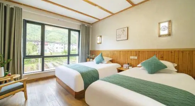 Люкс Jushang Anjisen is a travel and pool resort