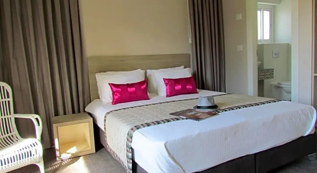 Standard- dobbelt værelse med altan Jerusalem Castle Hotel