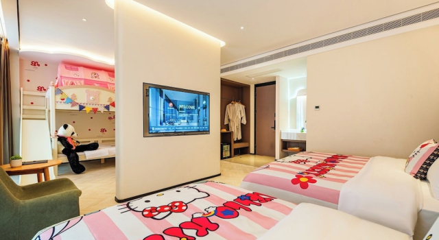 Люкс Panda Sleepy Hotel Chengdu Panda Base