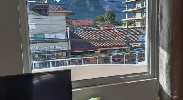 Двухместный номер Deluxe с видом на горы Vang Vieng Trendy Hotel