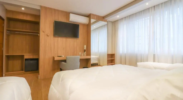 Четырёхместный номер Deluxe Pousada Bella Viena
