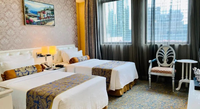 Deluxe Dvoulůžkový s manželskou postelí pokoj Hotel Metropole