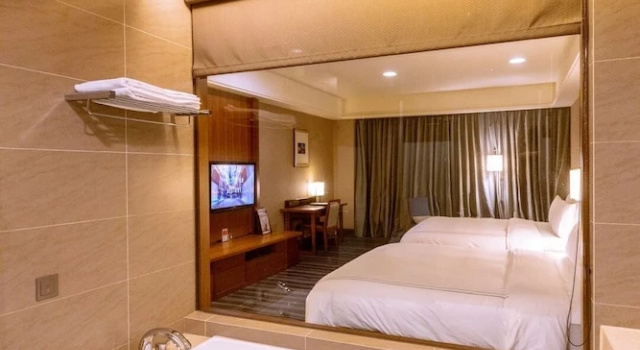 Двухместный номер Deluxe с видом на море Fullon Hotel Tamsui Fisherman's Wharf