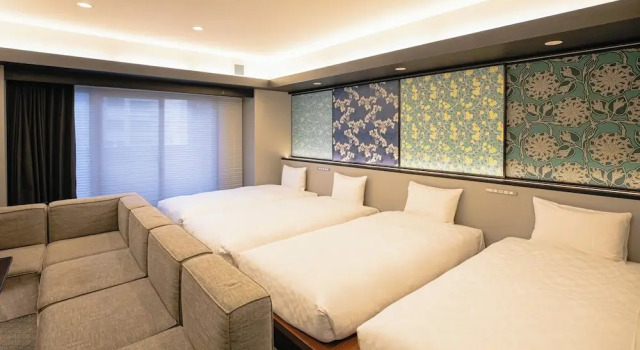 Четырёхместный номер Deluxe GOLD STAY Nagoya Sakae ゴールドステイ名古屋栄