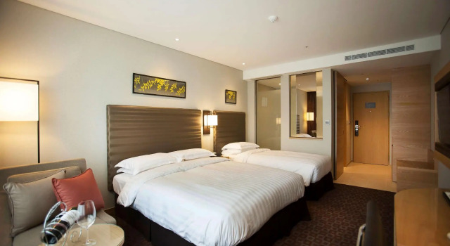 Трёхместный номер Deluxe Best Western Hotel Gunsan
