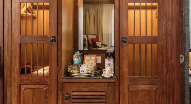 Двухместный номер Deluxe с балконом Nepali Ghar - A Handcrafted Hotel