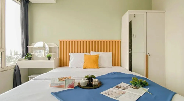Апартаменты Standard Basic Style And Homey 2Br At Apartment Nifarro Park