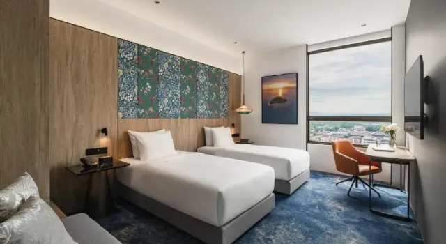 Люкс с 2 комнатами Crowne Plaza Penang Straits City by IHG
