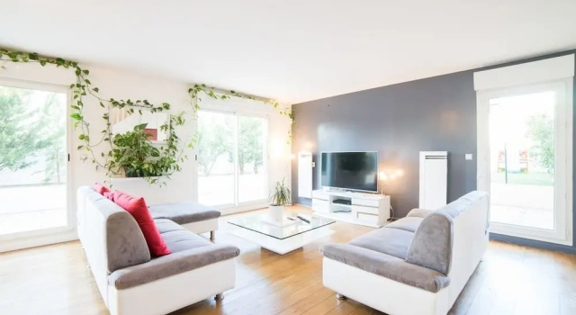 Huveaune -superbe t3 Duplex + Jardin+park, Забронировать Отель Марсель Буш-дю-Рон, рядом с Galerie de la Friche Belle de Mai