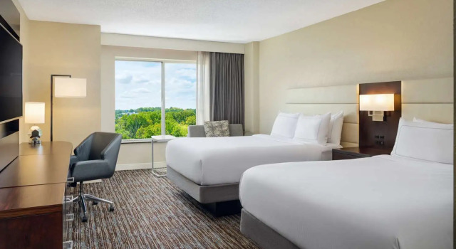 Четырёхместный номер Standard DoubleTree by Hilton Greensboro