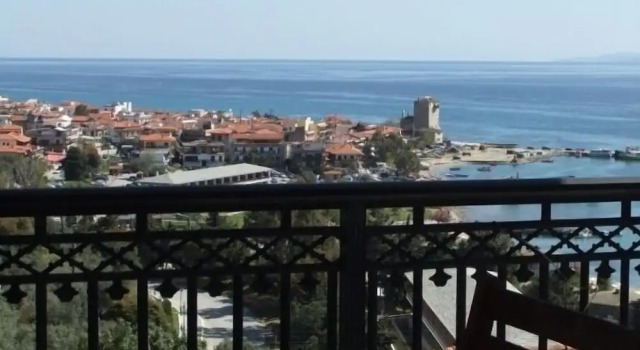 Четырёхместный номер Standard с балконом и с видом на море Sunset Hotel