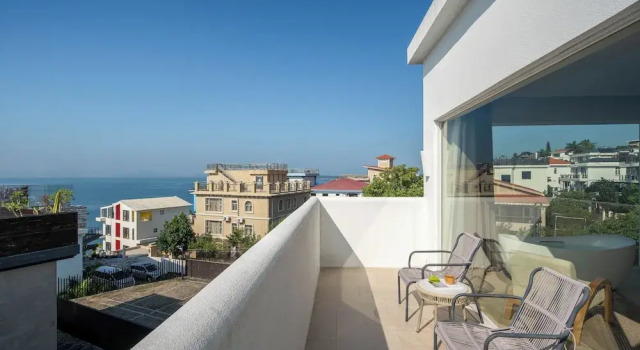 Номер Standard Miyue Shenzhen Blue and White Holy Island Cliff Pool Hotel