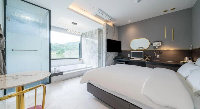 Yangpyeong Riverion Hotel, 预订 酒店 Seojong-myeon 京畿道