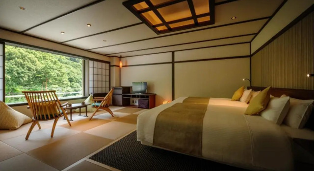 Двухместный номер Standard с видом на горы Hotel Shidotaira