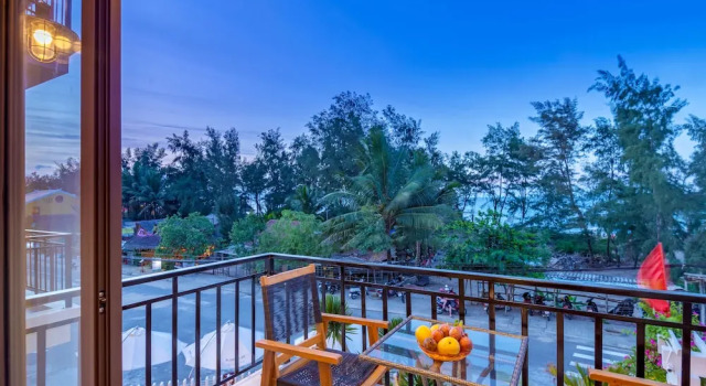 Двухместный номер Standard с балконом и с видом на океан Santa Sea Villa Hoi An