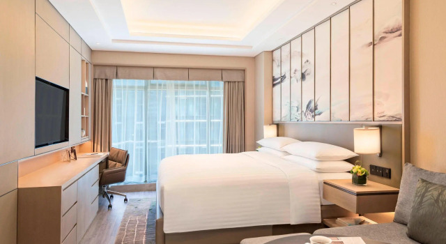 Двухместная студия Deluxe Marriott Executive Apartments Hangzhou