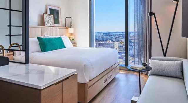 Двухместная студия Artist Tower Omni Boston Hotel at the Seaport