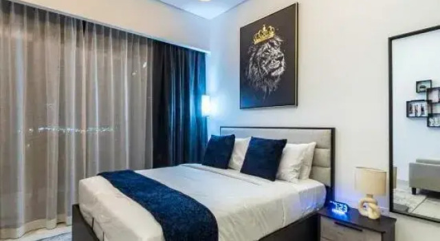 Люкс Deluxe Azizi Riviera 63 Luxe Studio with a Modern Twist