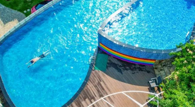 Huzhou Xisai  mountain col in the courtyard home stay, Prenota Hotel Hotel a Huzhou con piscina, Piscina