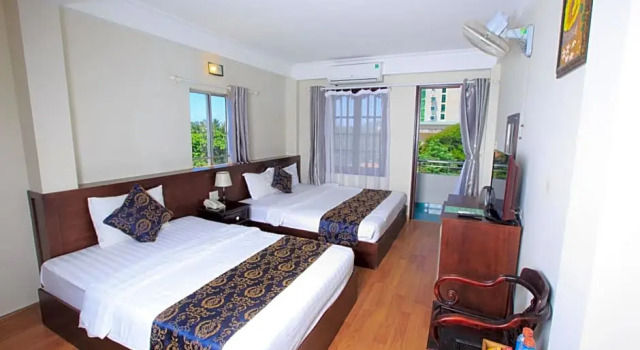 Двухместный номер Deluxe с видом на море PHỐ BIỂN HOTEL