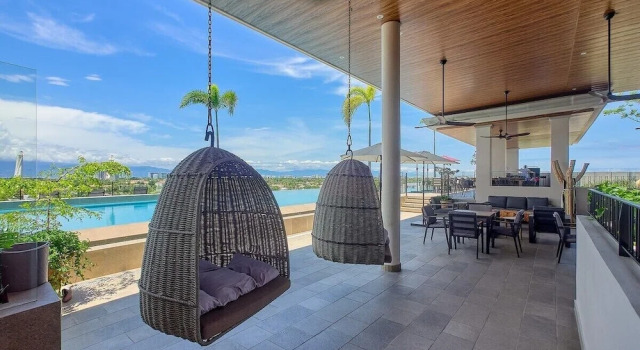 Апартаменты 2BR Penthouse in Nuevo Vallarta - Terrace - Pool