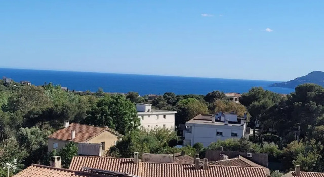 Апартаменты Beau 2 pièces calme avec vue mer imprenable et garage - Beautiful 2 room apartment with stunning sea view and garage