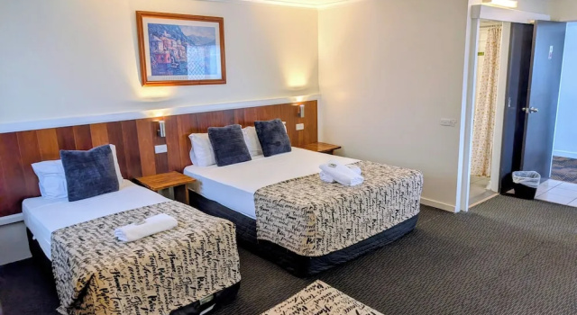 Трёхместный номер Deluxe Hampton Villa Motel