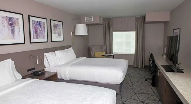 Двухместный люкс с джакузи c 1 комнатой Hilton Garden Inn Springfield