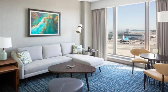 Двухместный люкс для людей с ограниченными возможностями Grand Grand Hyatt at SFO
