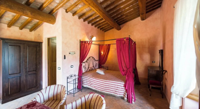 Люкс с видом на горы Tuscan Relais Il Serraglio