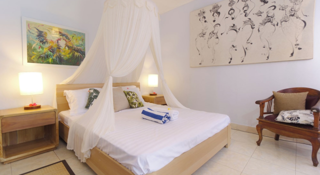 Двухместный номер Deluxe с балконом и с видом на бассейн Villa Markisa