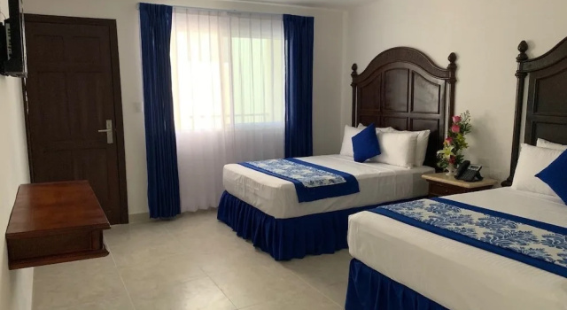 Четырёхместный номер Standard Hotel Catedral Valladolid Yucatan