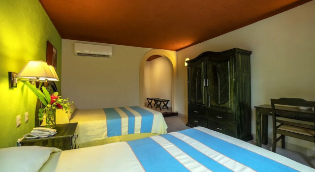 Camera doppia Standard con balcone e con vista Hotel Chichen Itza