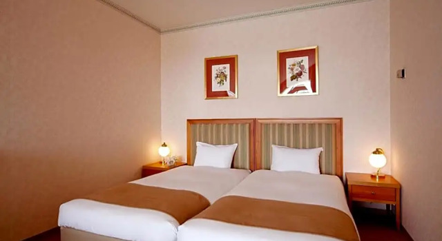 Трёхместный номер Deluxe с видом на море Wakayama Marina City Hotel