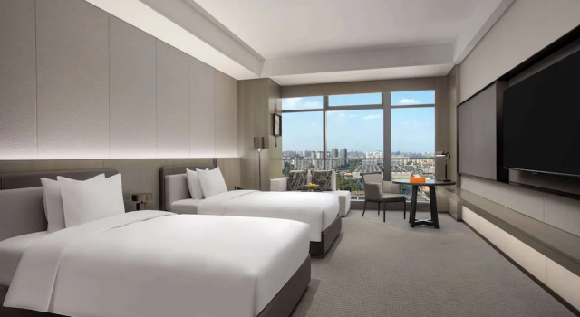 Двухместный номер Deluxe Wyndham Grand Chengdu East