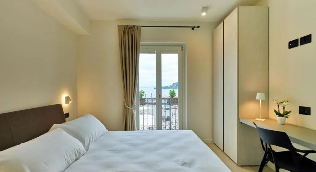Двухместный номер Deluxe с балконом и с видом на море Piccolo Hotel
