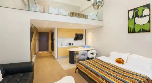 Двухместный люкс Luxury с видом на море Manxin Hotel Dalian Xinghai Square