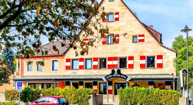 Hotel Wilder Mann, Buchen Sie Hotel Hotels in Bayern mit Parkplatz, Parkplätze