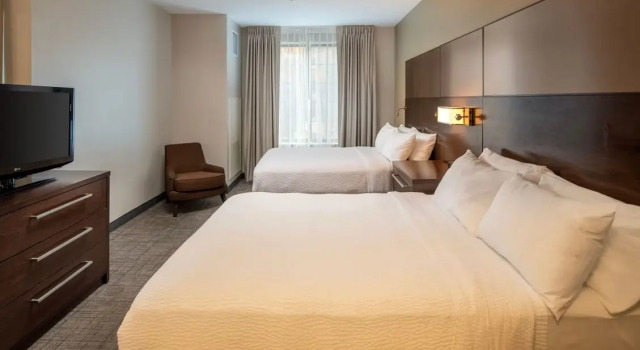 Четырёхместная студия Residence Inn by Marriott Williamsport