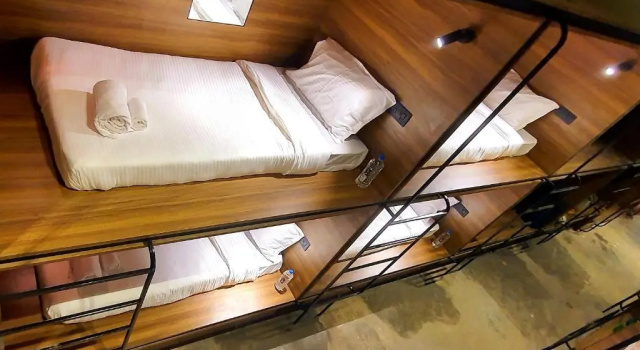 Кровать в общем номере Mayura Aureole Co-living - Hostel