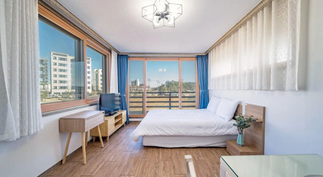 Gangneung Gyeongpogugosegamyun pension, Boek Hotel Hotels in Gangwon-Do met parkeren, Parkeren