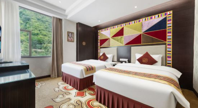 Люкс Jiuzhaigou Ge'erdan Hotel