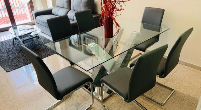 Апартаменты с 2 комнатами с балконом Aparthotel Rambla108