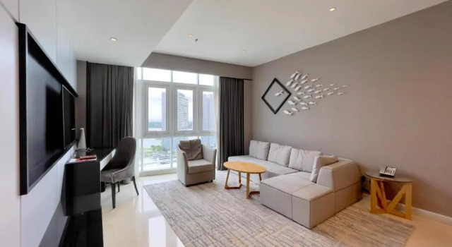 Номер Premier с 3 комнатами с видом на море Fraser Place Puteri Harbour